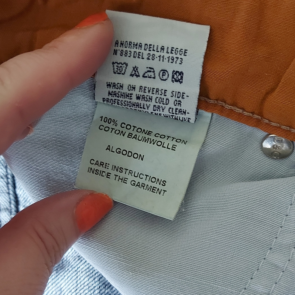 Dolce Gabbana Size 33 Blue Stonewash Distressed Poem Jeans Made In Italy - Picture 9 of 14